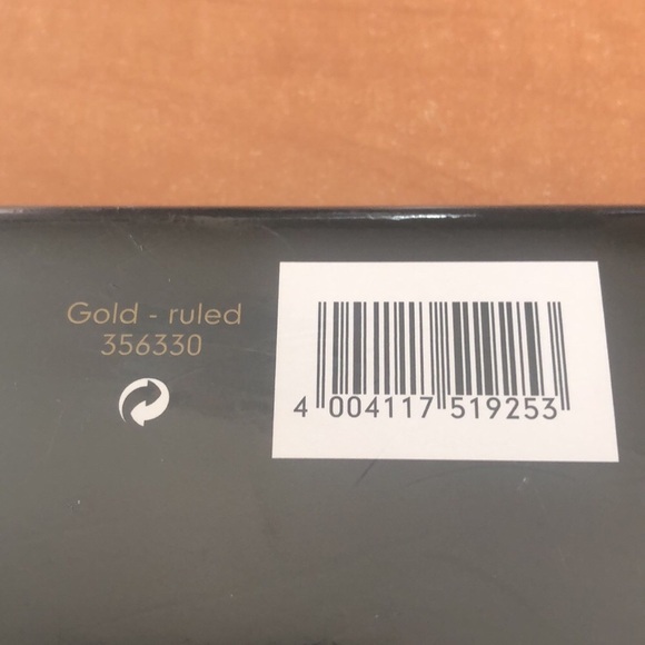 NWT Leuchtturm 1917 Metallic Gold Limited Edition A5 Hardcover Notebook - Picture 8 of 8